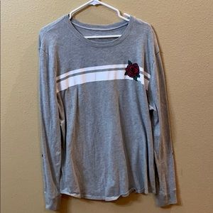 grey hollister long sleeve